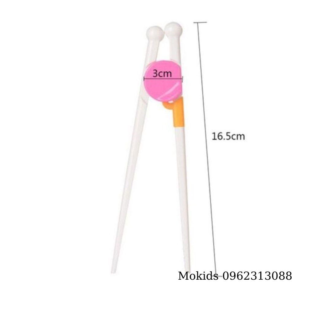 Đũa tập gắp ăn dặm cho bé kiểu nhật - Mokids