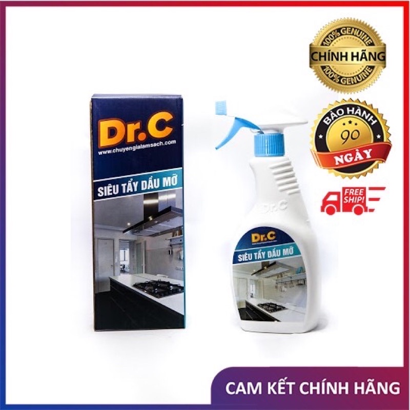 Tẩy dầu mỡ 2 chai tẩy mỡ dung dịch tẩy mỡ tẩy xoong tẩy bếp ga vệ sinh bếp 500ml