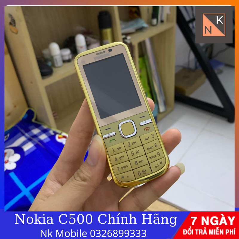 Điện Thoại Nokia C500 Chuẩn, Có 3G, Kèm Pin Zin