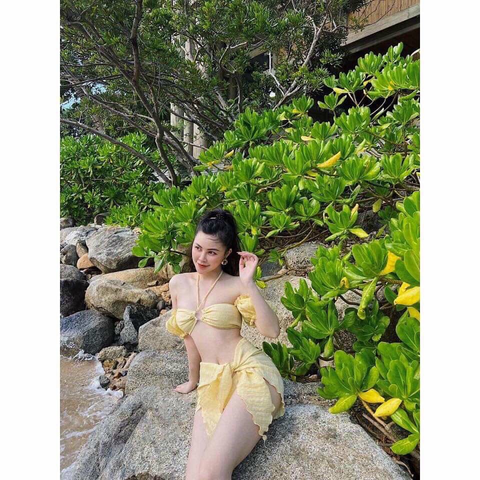 Bikini nhún bèo chất xốp cực xinh