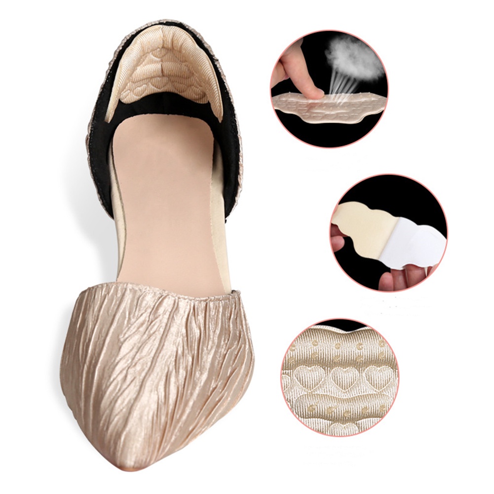Miếng Dán Giày Cao Gót Bằng Da Tự Dính Chống Trượt Giảm Đau