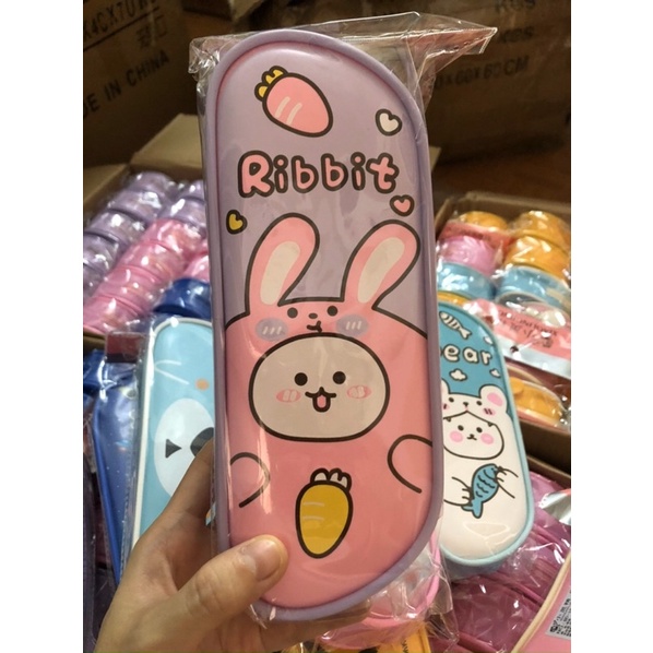 Ví bút da cute học sinh