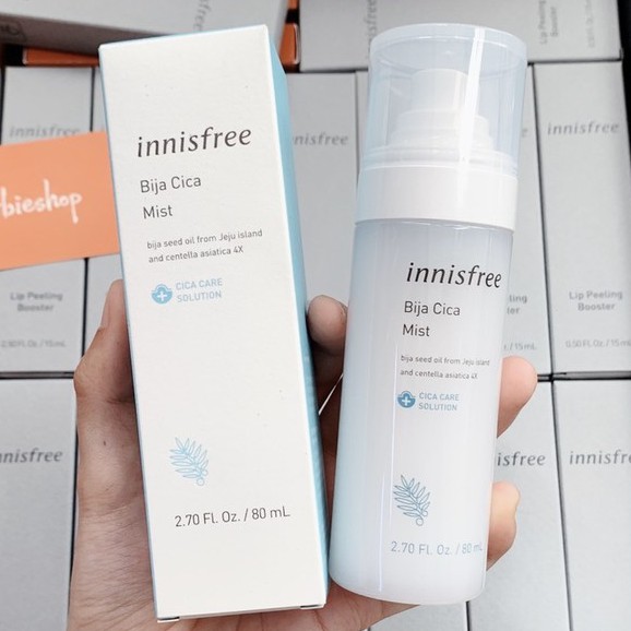 Xịt Khoáng Chăm Sóc Da Mụn Innisfree Bija Cica Mist 80ml