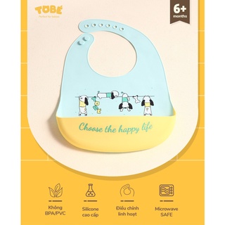 Yếm ăn dặm silicone Tobe’