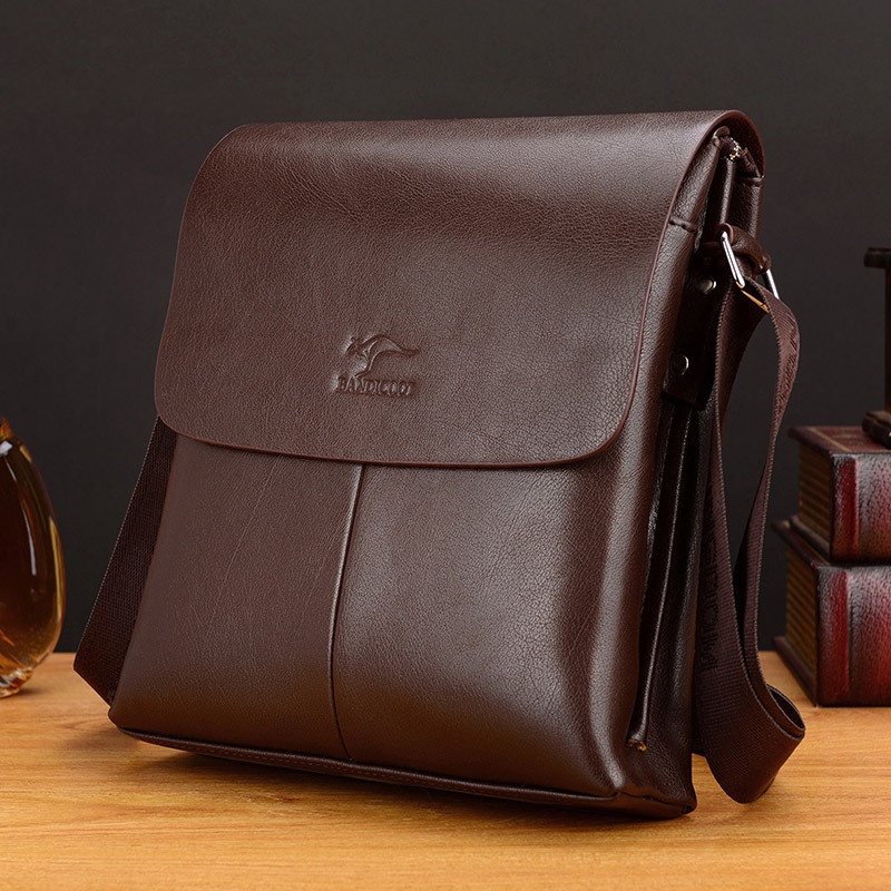 Túi đeo chéo da pu thời trang công sở thanh lịch cho nam