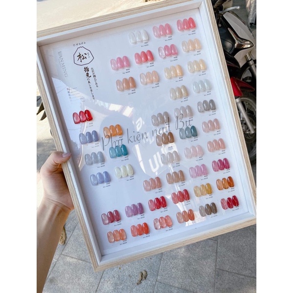 Sơn gel thạch HanMing có bán lẻ, giá set cực rẻ