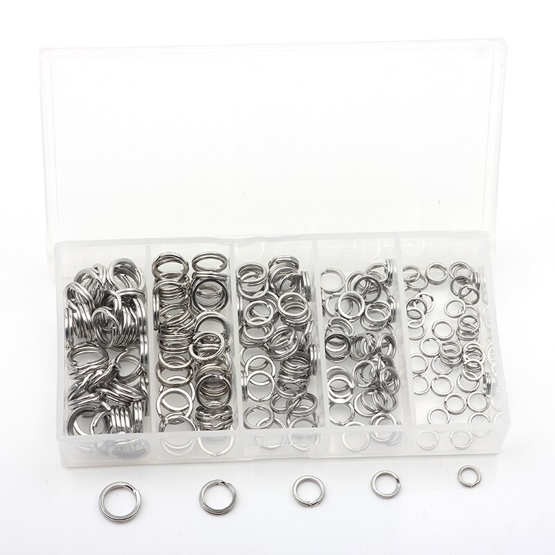 Set 200 Khuyên Nối Câu Cá Chuyên Dụng 5/6/7/8/9mm