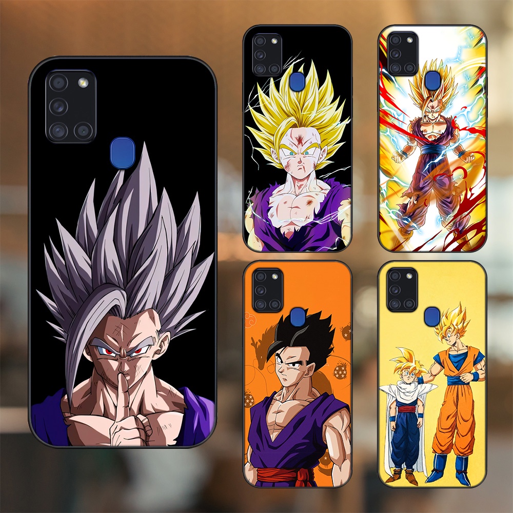 Ốp lưng Samsung A21S viền đen in hình Gohan Dragon Ball