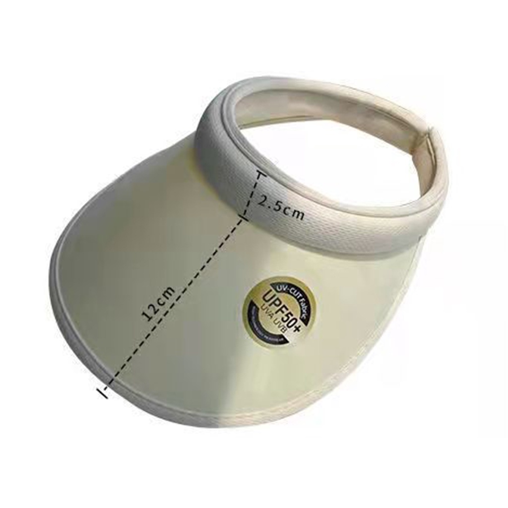 Mũ Rộng Vành Chống Nắng / Tia UV Bằng Nhựa Thời Trang Cho Nữ