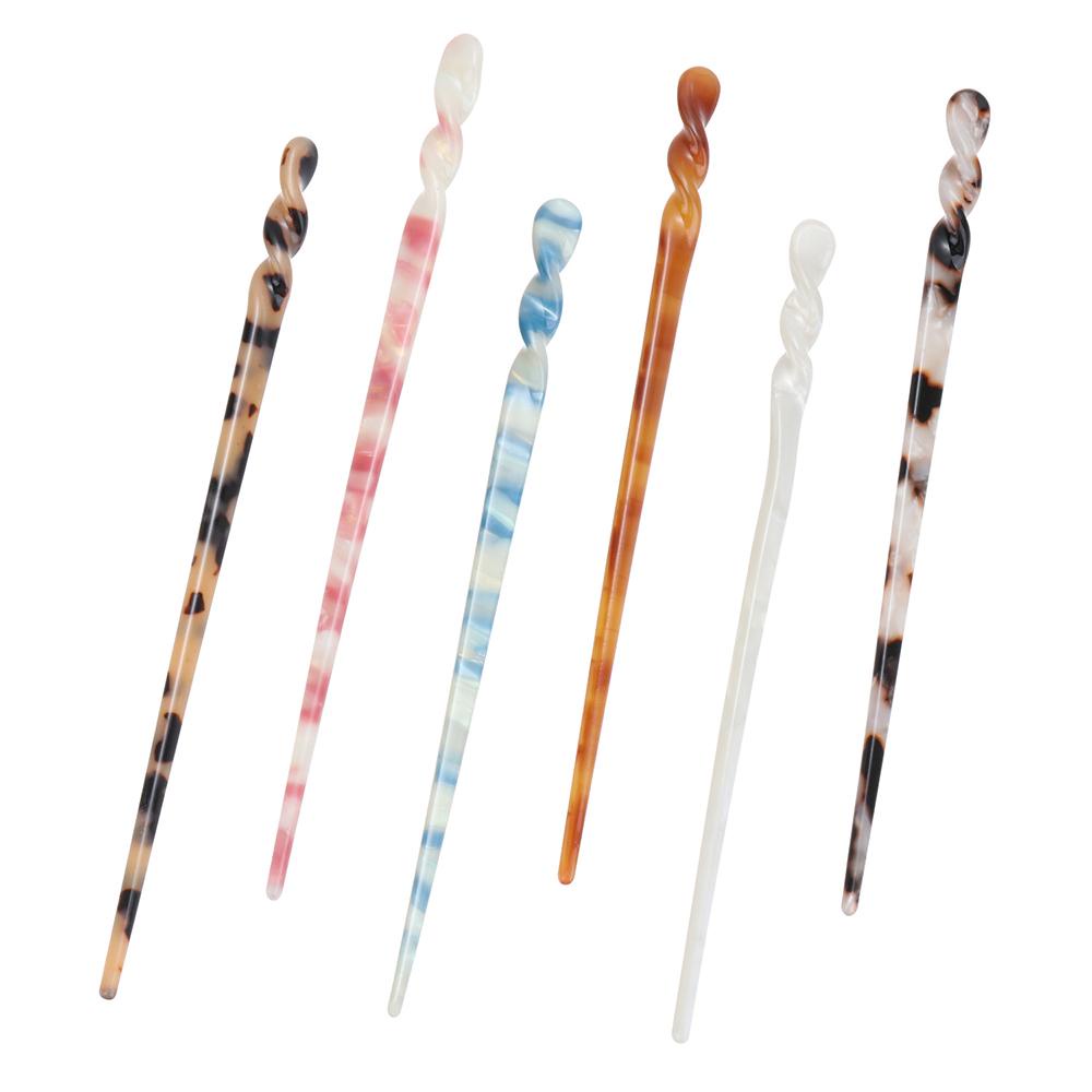 Trâm Cài Tóc Hình Vỏ Rùa Bằng Nhựa Resin Phong Cách Trung Hoa Cổ Điển Cho Nữ