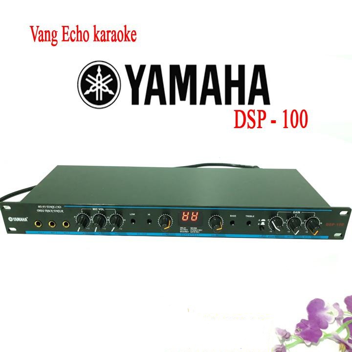 vang số karaoke yamaha dsp-100 - vang số chỉnh cơ