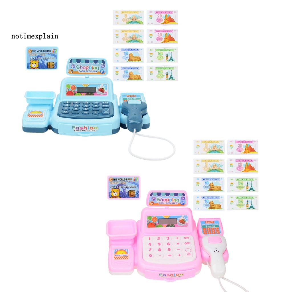 1 Bộ Đồ Chơi Quầy Thu Ngân Siêu Thị Cho Bé