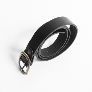 Thắt lưng da mặt kim loại phong cách kết hợp với nhiều loại quần TL65 - Leo Vatino