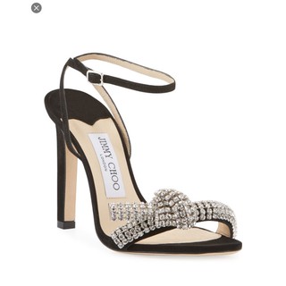 SANDAL CAO GOT NƠ ĐÍNH ĐÁ NỮ J.CHOO 9P SANG CHẢNH