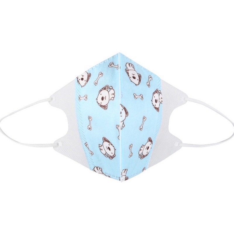 Set 5 chiếc khẩu trang cho bé 3-8 tuổi hoạ tiết đáng yêu