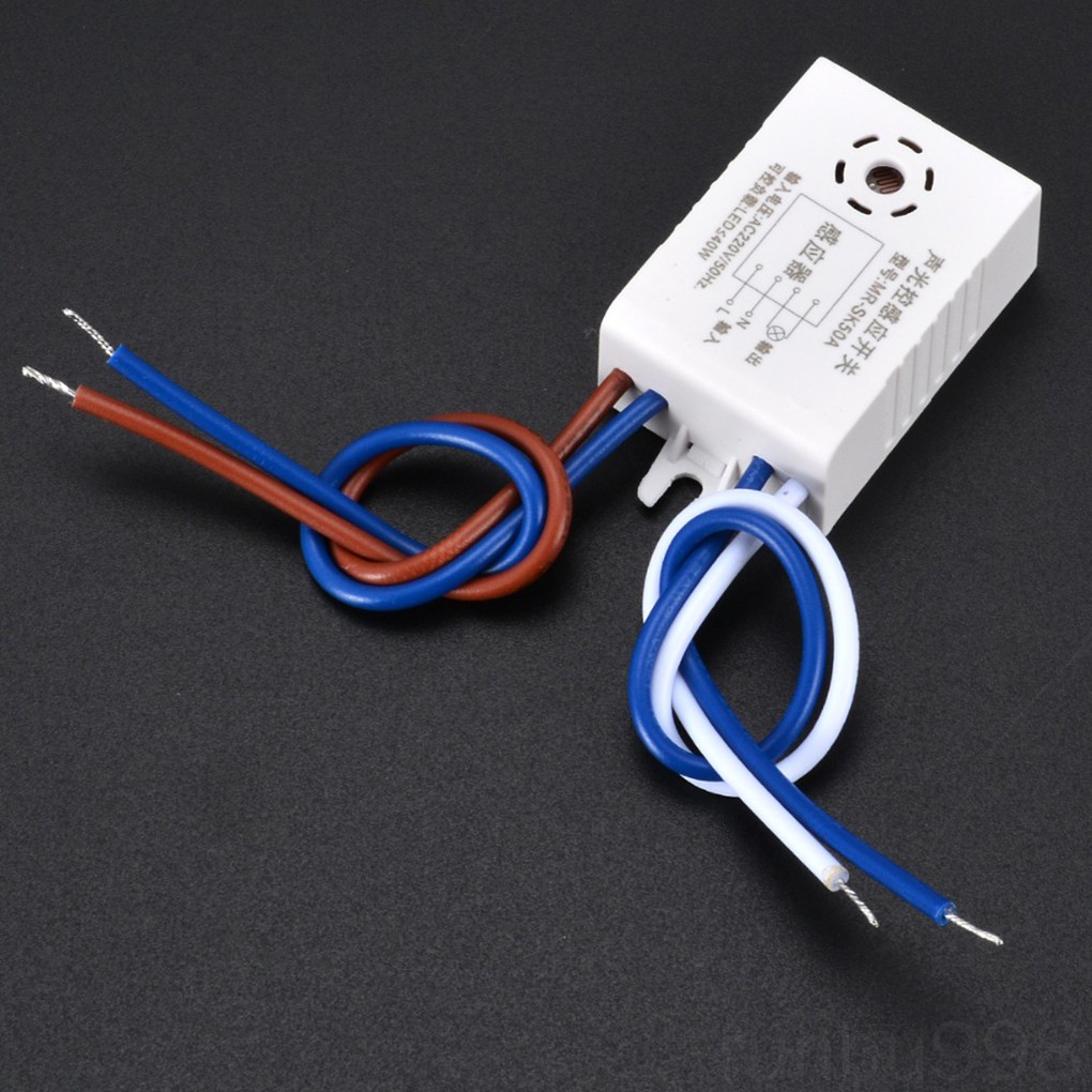 Công Tắc Đèn Cảm Biến Âm Thanh Tự Động 220v Dành Cho Phòng Tắm / Cầu Thang / Hành Lang / Nhà Hàng Runbu998