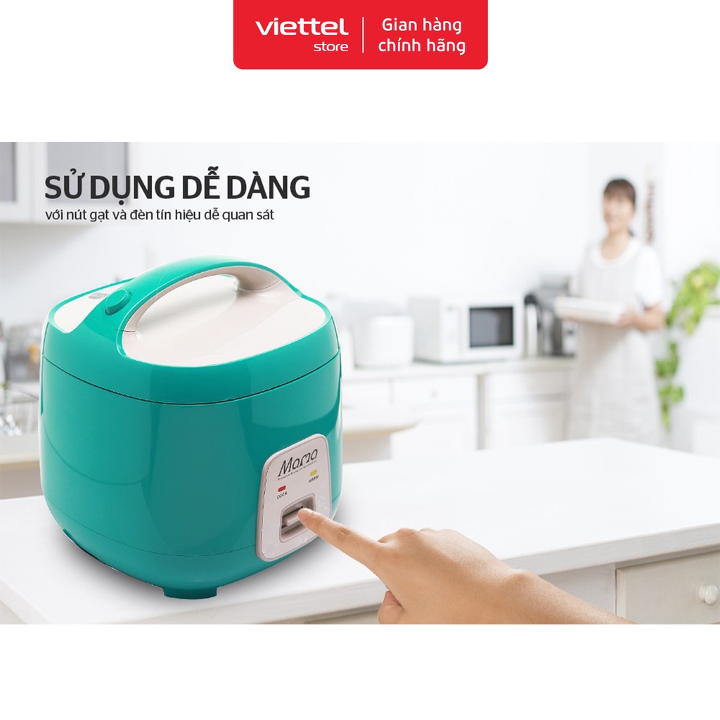 [Mã ELHADEV giảm 4% đơn 300K] Nồi cơm điện 1.8L Sunhouse Mama SHD8652G Chính hãng