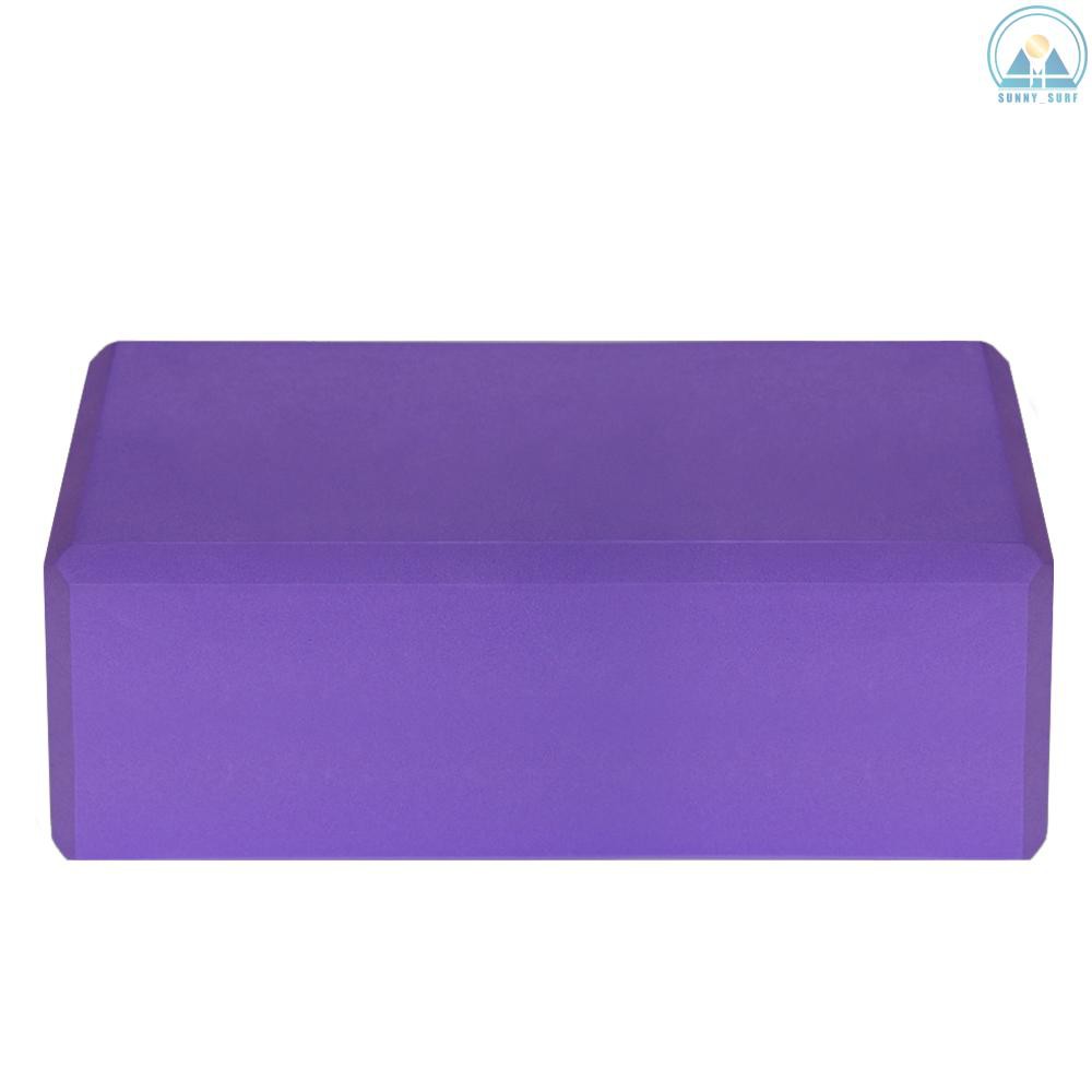 Sunny☀ 1PCS / 2PCS EVA Yoga Blocks Latex-free Non-slip Surface for Yoga Pilates Meditation