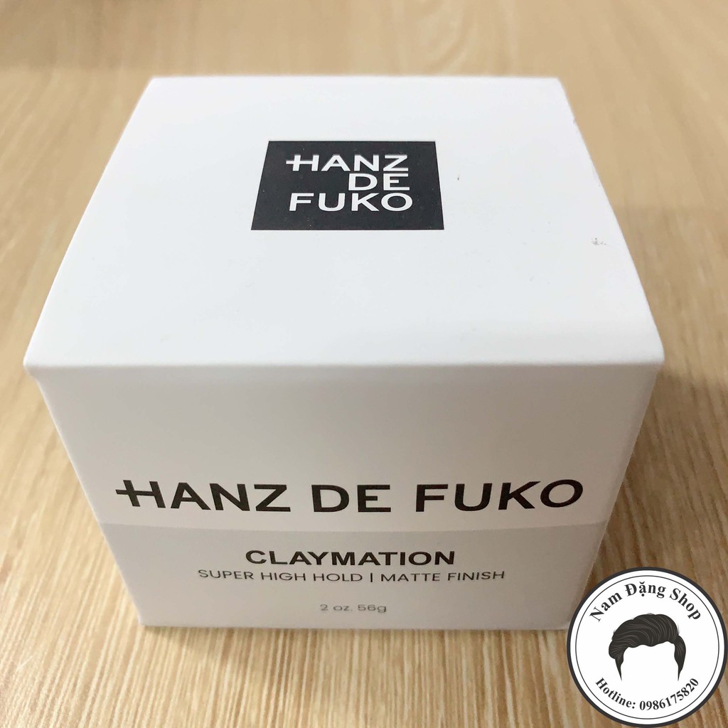 Sáp Vuốt Tóc Hanz De Fuko Claymation 56g USA