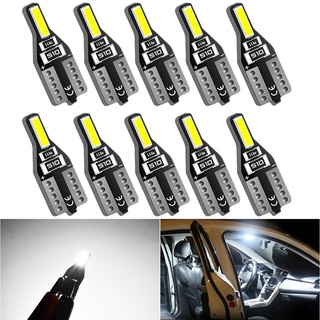 Bộ 10 Đèn LED T10 W5W 194 168 6000K Ánh Sáng Trắng 12V - 2SMD 7020 12V 6000K Cho Xe Hơi