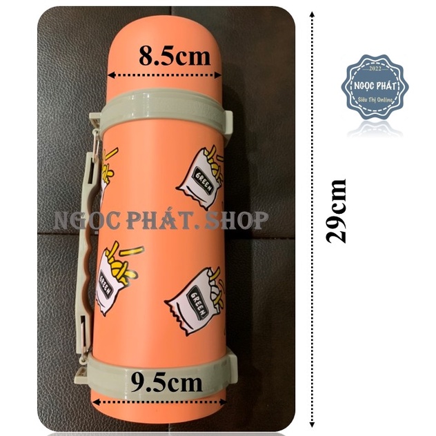 Bình giữ nhiệt, bình thủy Inox 304 Vacuum Pot Classic thể tích 1200ml