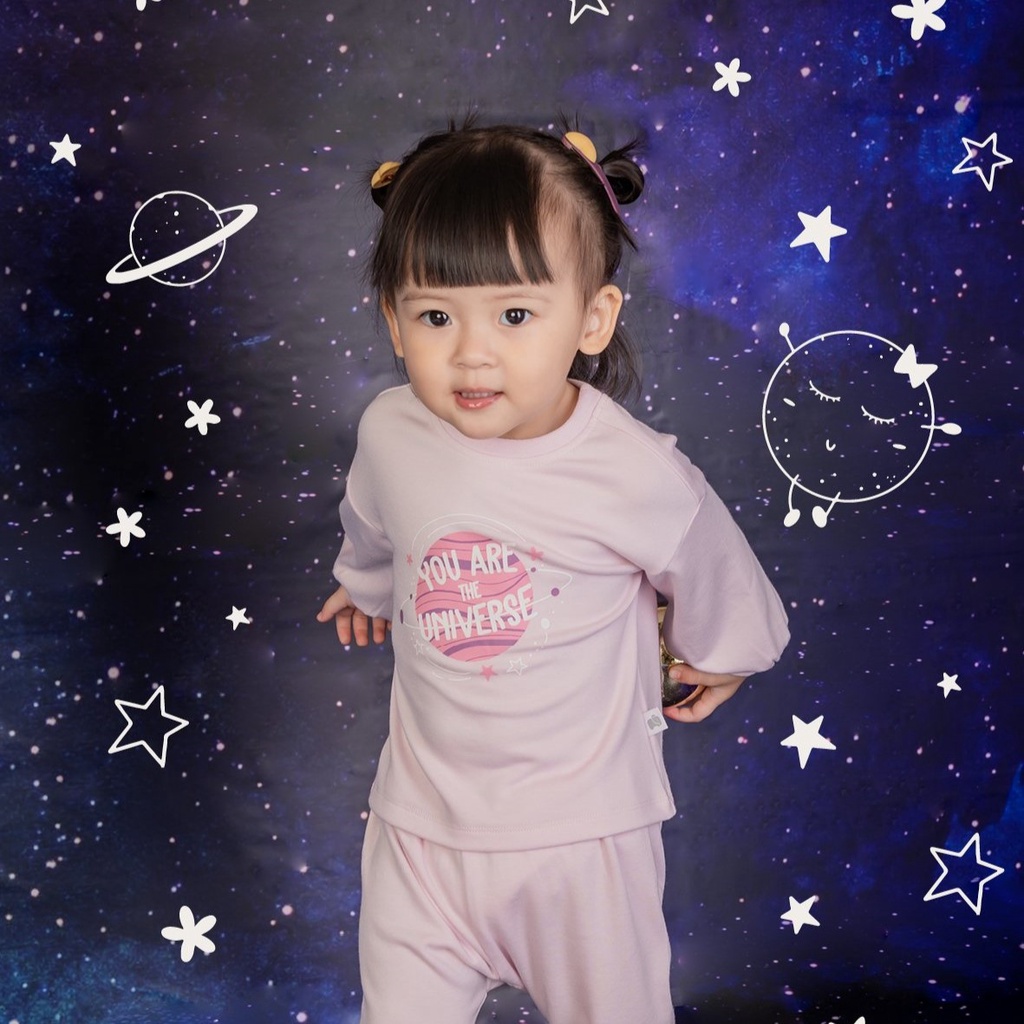 Chaang Áo dài tay trẻ em AW2022D12