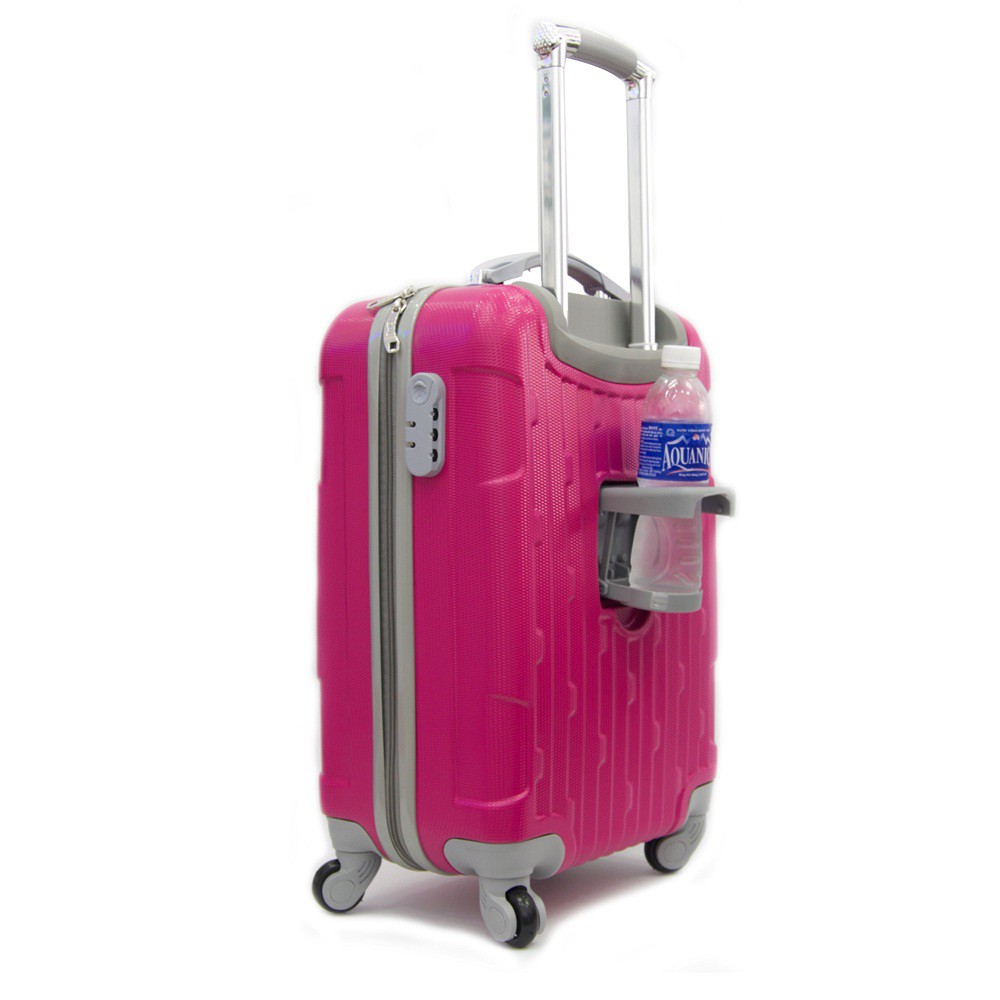 Vali Nhựa Bóng TRIP P38 - Size 60cm - Màu Hồng Cánh Sen