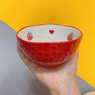 sét bát dâu hồng đỏ