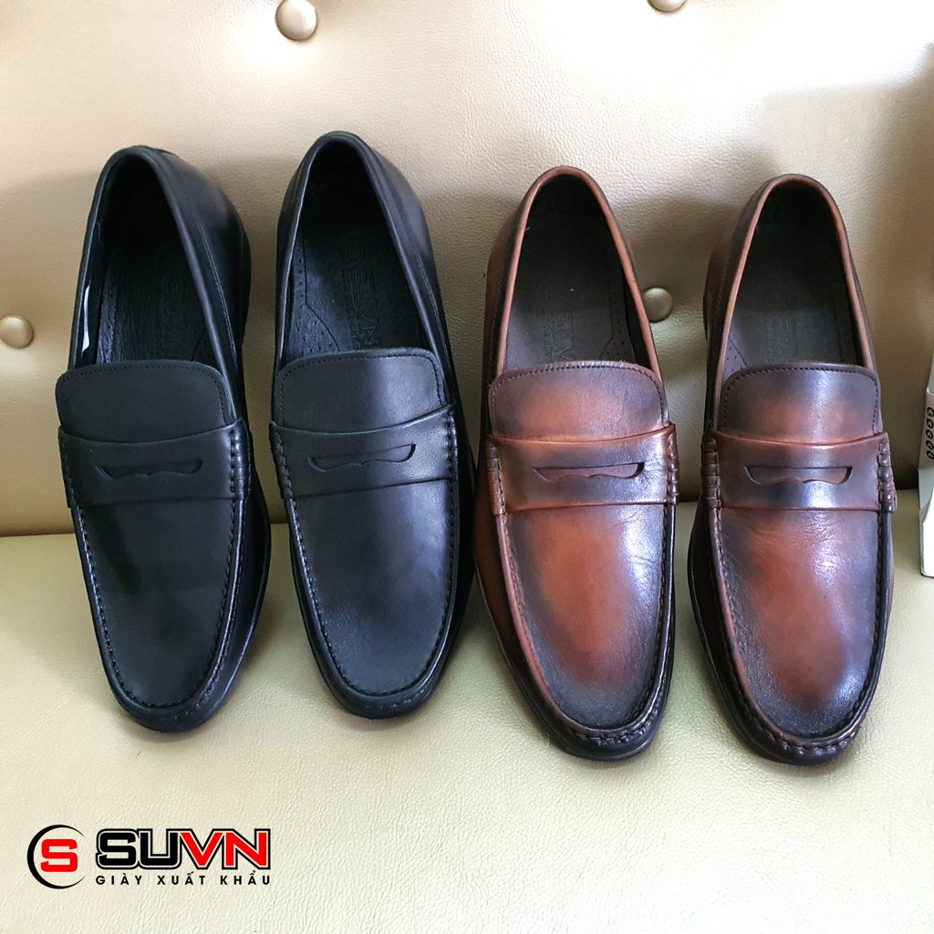 HANO - Giày lười nam cao cấp đế bệt nhập khẩu chuẩn xịn siêu êm