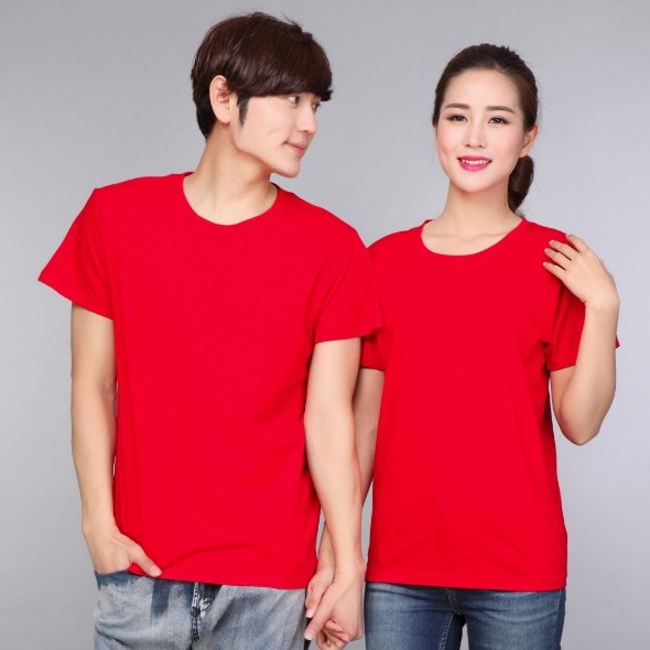 ÁO THUN TRƠN Màu Đỏ Tươi SX - 3XL