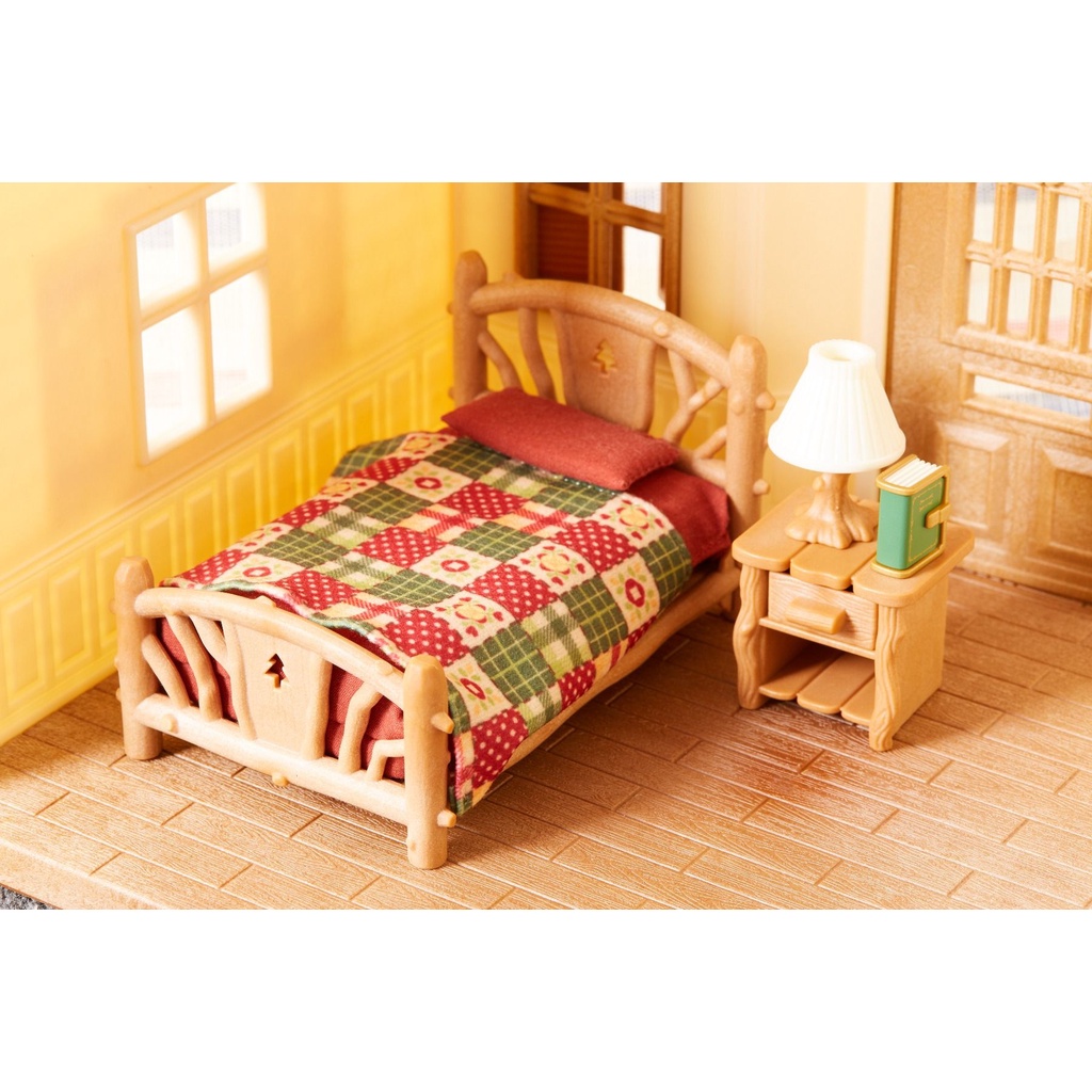 Đồ Chơi Sylvanian Families Bộ Nội Thất Ngôi Nhà Gỗ Log Furniture Set