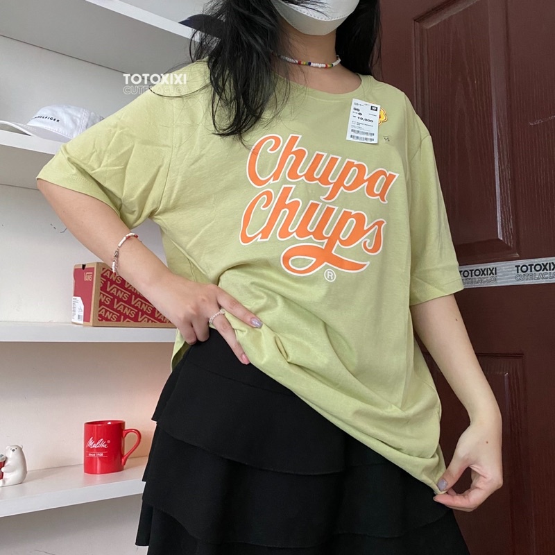 Áo thun topten x Chupa chups