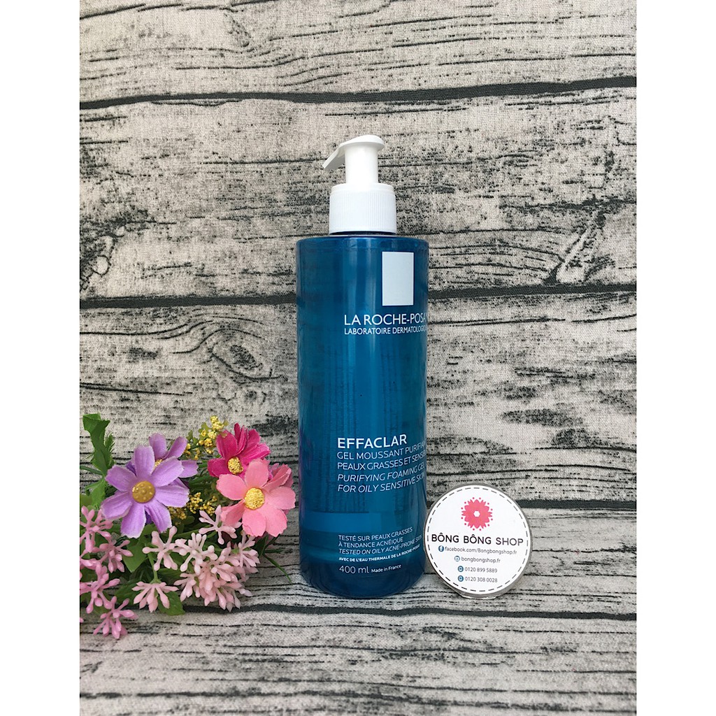 Gel rửa mặt cho da mụn La Roche-Posay Effaclar