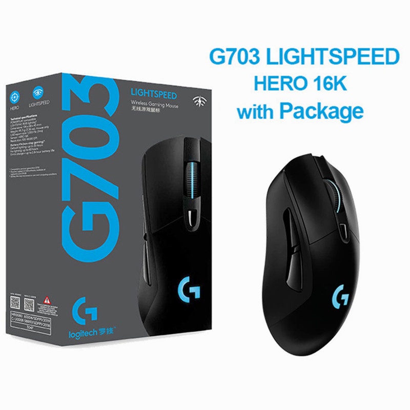 Chuột Không Dây Chơi Game Logitech G703 RGB 16000DPI