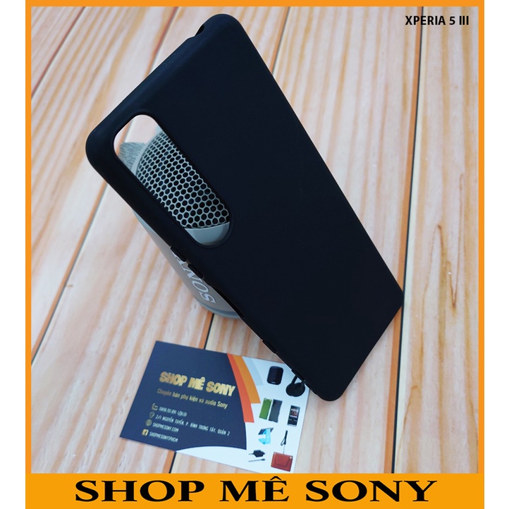 Xperia 1 III - Xperia 5 III - Xperia 10 III - 1 - 1 II - 10 II - 5 - XZ1 - XZ2 - XZ3 - Ốp nhám mờ chống vân tay
