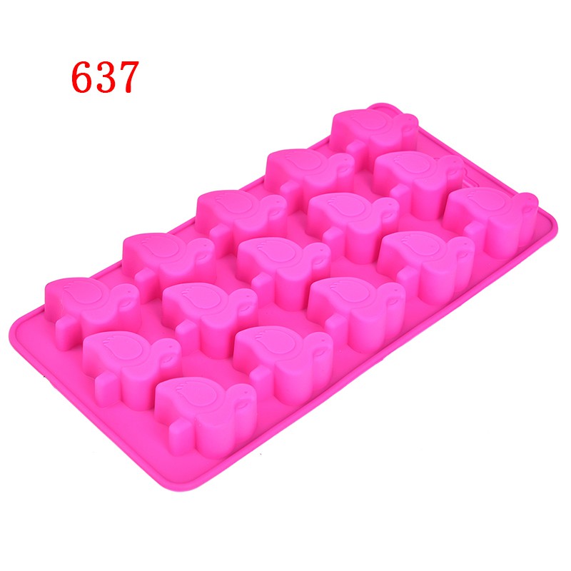 Khuôn Silicone Làm Đá / Sô Cô La / Đá Viên