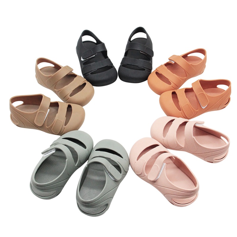 Giày sandal AYUER đế mềm chống trượt thiết kế đơn giản màu sắc dễ thương dành cho bé