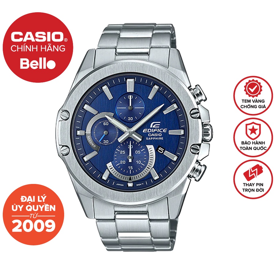 Đồng hồ Casio Edifice Nam EFR-S567D-2AVUDF chính hãng bảo hành 1 năm Pin trọn đời