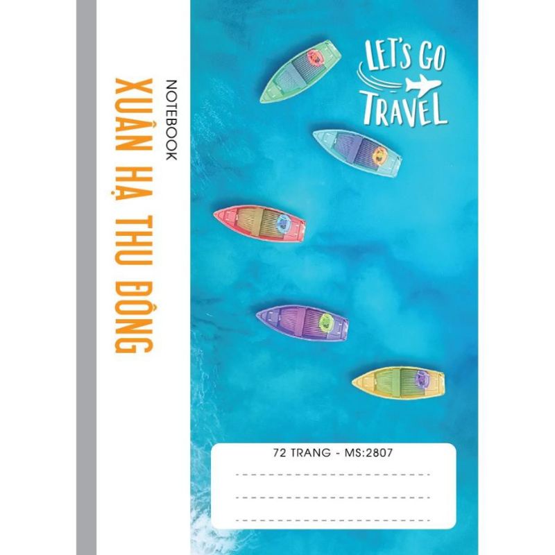 Vở kẻ ngang Xuân-Hạ-Thu-Đông Hải Tiến 80 trang