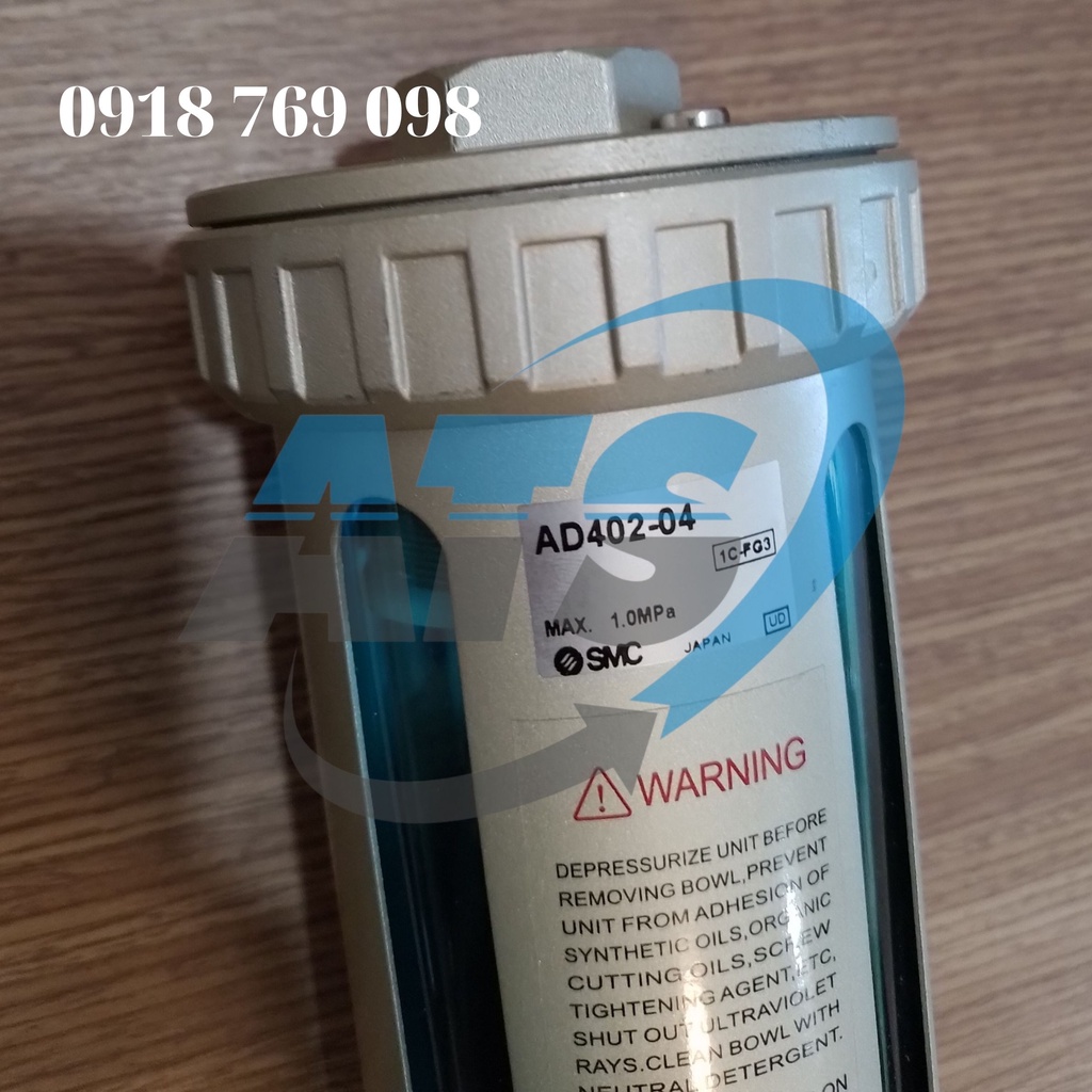 Cốc xả nước tự động AD402-04 chân ren vào 1/2 chân thoát ren 3/8
