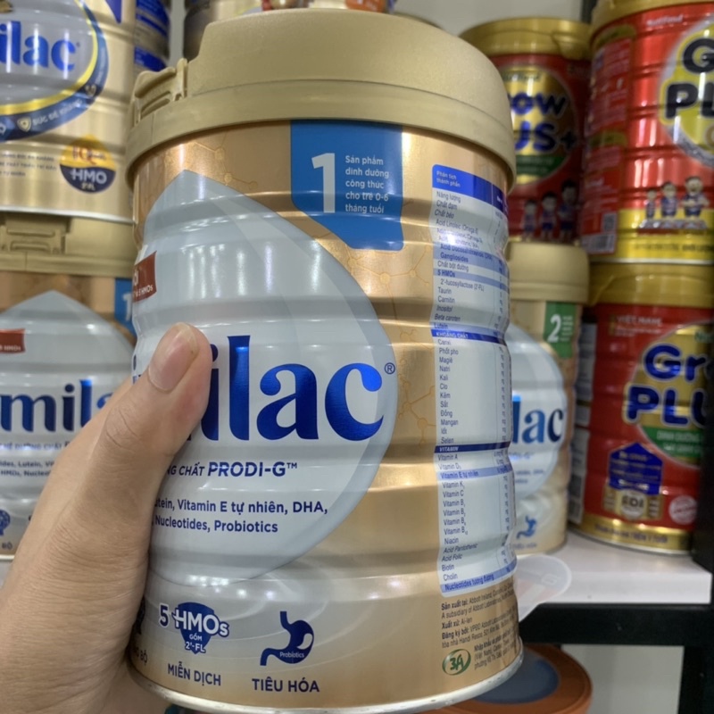 Sữa bột Similac Eye-Q 900g HMO dinh dưỡng 5G mới Gold Label