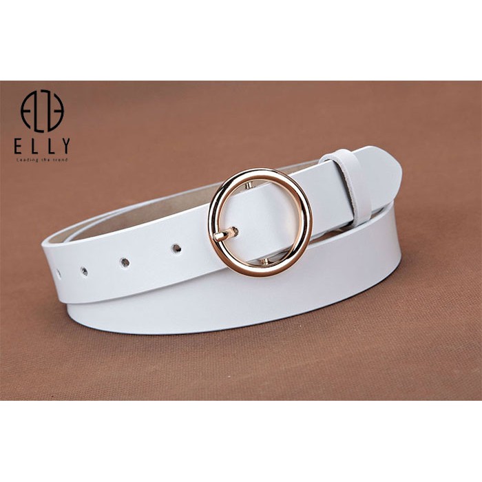 Dây lưng nữ cao cấp da thật ELLY – ED19