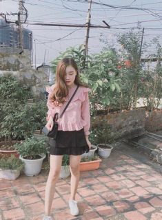 [HOT HOT] Sơ mi bèo peplum