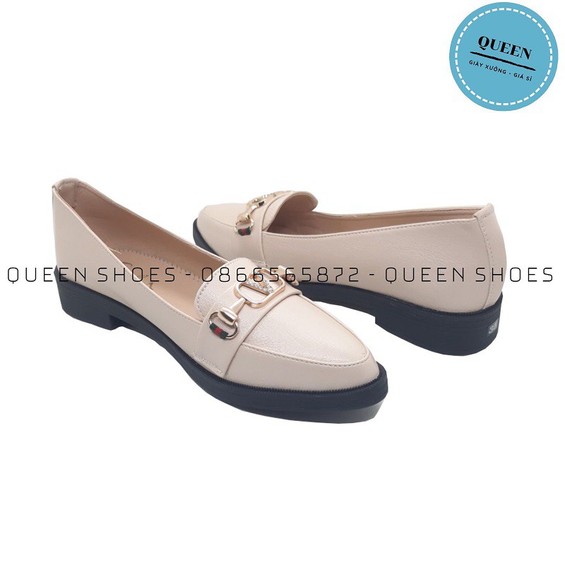 Giày lười nữ 🌸FREESHIP🌸 giày tây nữ da mềm - BB27 | BigBuy360 - bigbuy360.vn