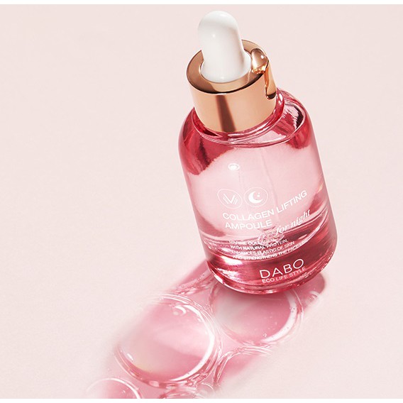 Tinh chất Serum Cao cấp Collagen nâng cơ ban đêm - DABO Collagen Lifting Ampoule For Night Hàn quốc 30ml/Hộp