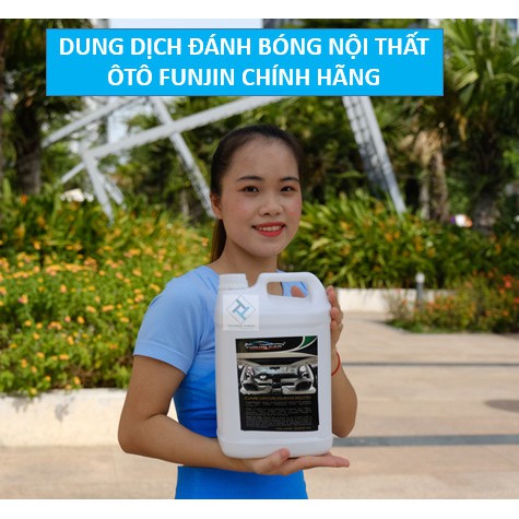 Dung dịch đánh bóng nội thất ôtô Funjin Chính Hãng, Bảo vệ tối ưu nội thất ôtô của bạn - NppTruongThanh789