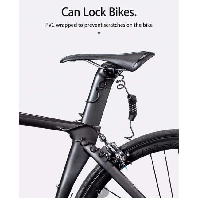 Khoá mũ xe đạp, khoá đa năng Rockbros