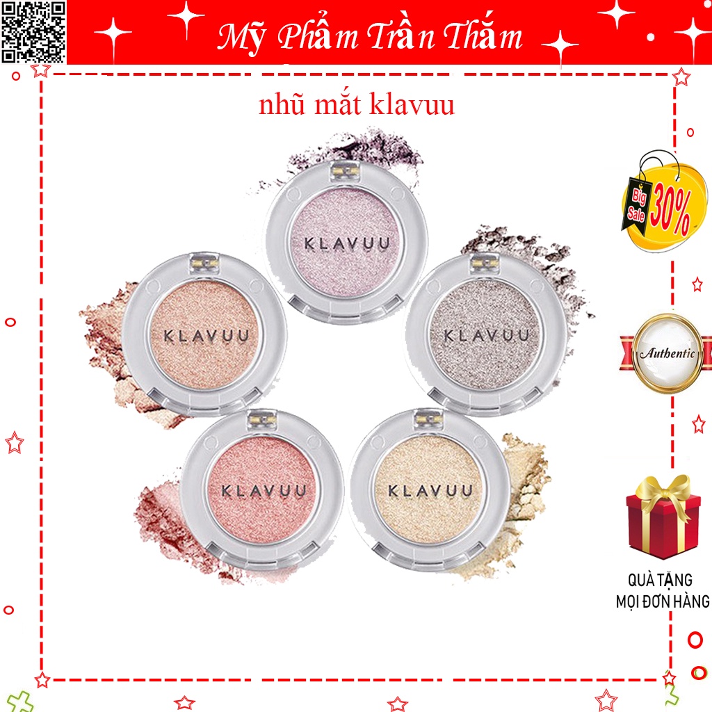 Nhũ Mắt Klavuu Dùng Cho Makeup , Lên Màu Cực Đẹp , Cực Bám Màu