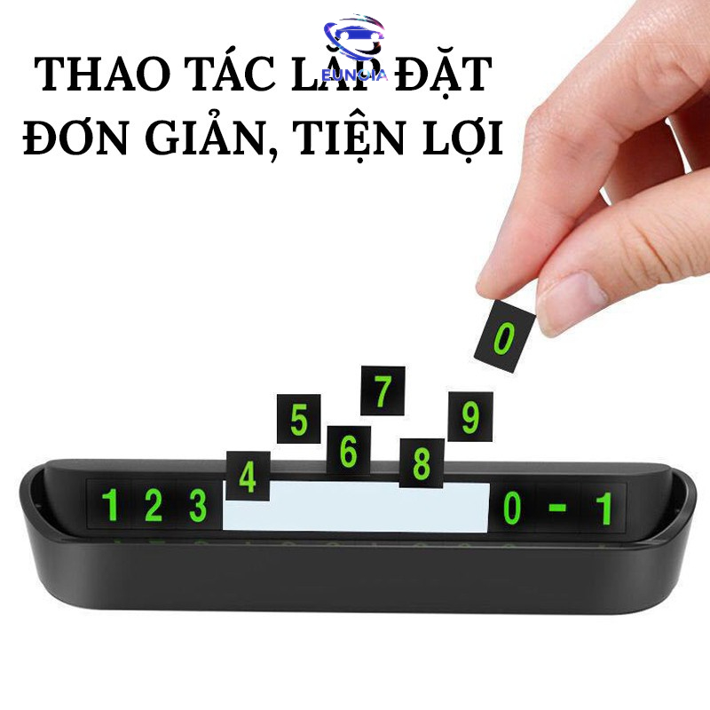 Bảng số điện thoại ô tô 💲 GIÁ TẬN XƯỞNG 💲 Giá đỡ điện thoại hút chân không kẹp đt đa năng-phụ kiện đồ chơi ô tô EUNOIA