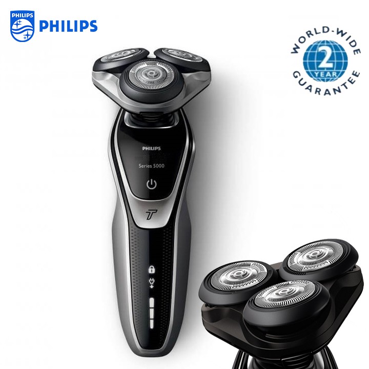 Máy cạo râu khô và ướt thương hiệu cao cấp Philips S5370/04 - Nhập khẩu Hà Lan Bảo hành 24 tháng